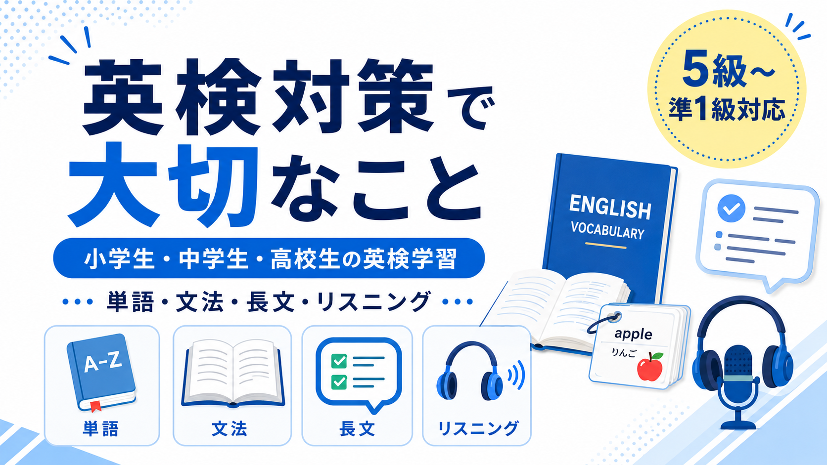 英検対策サムネ