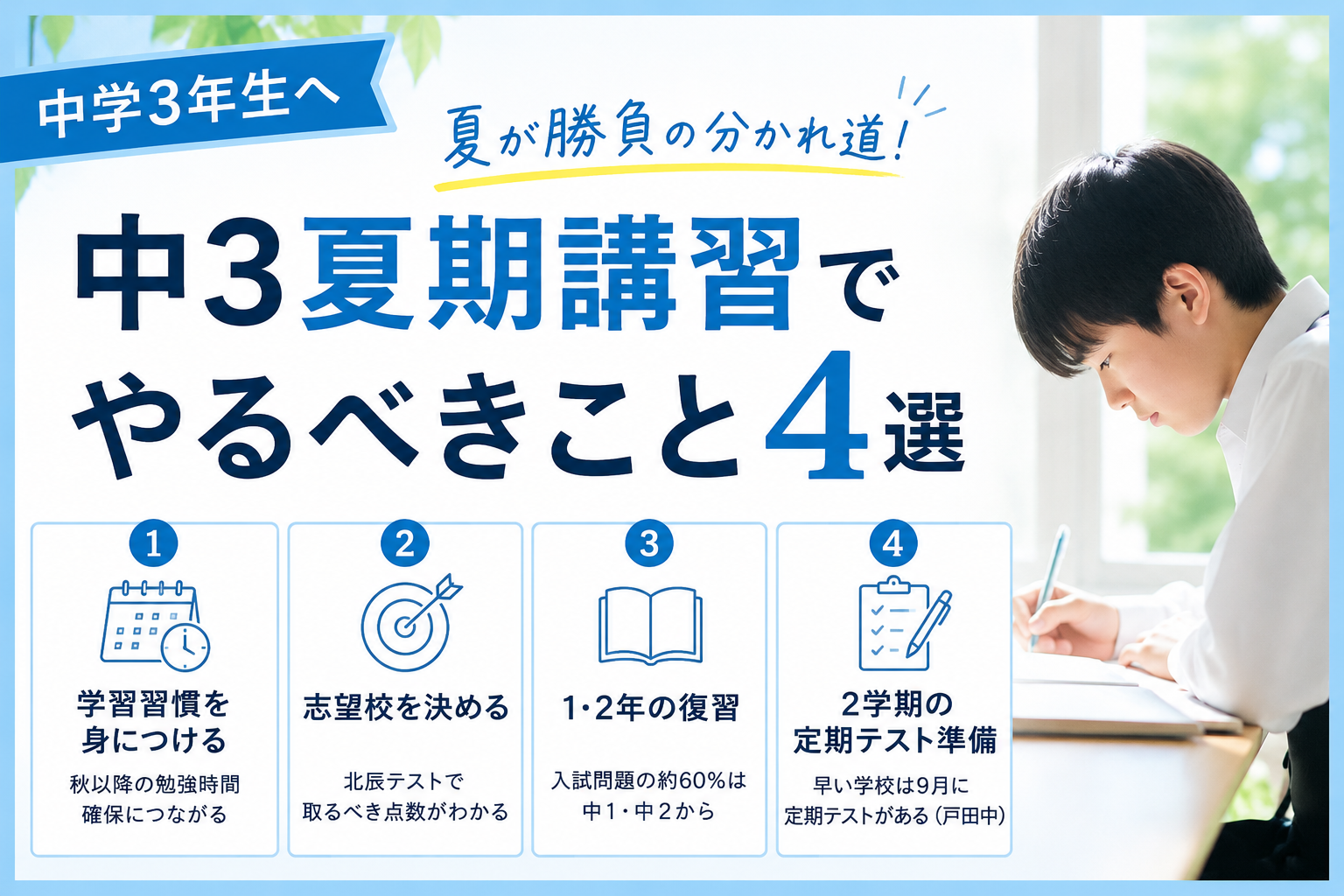 中3夏期講習